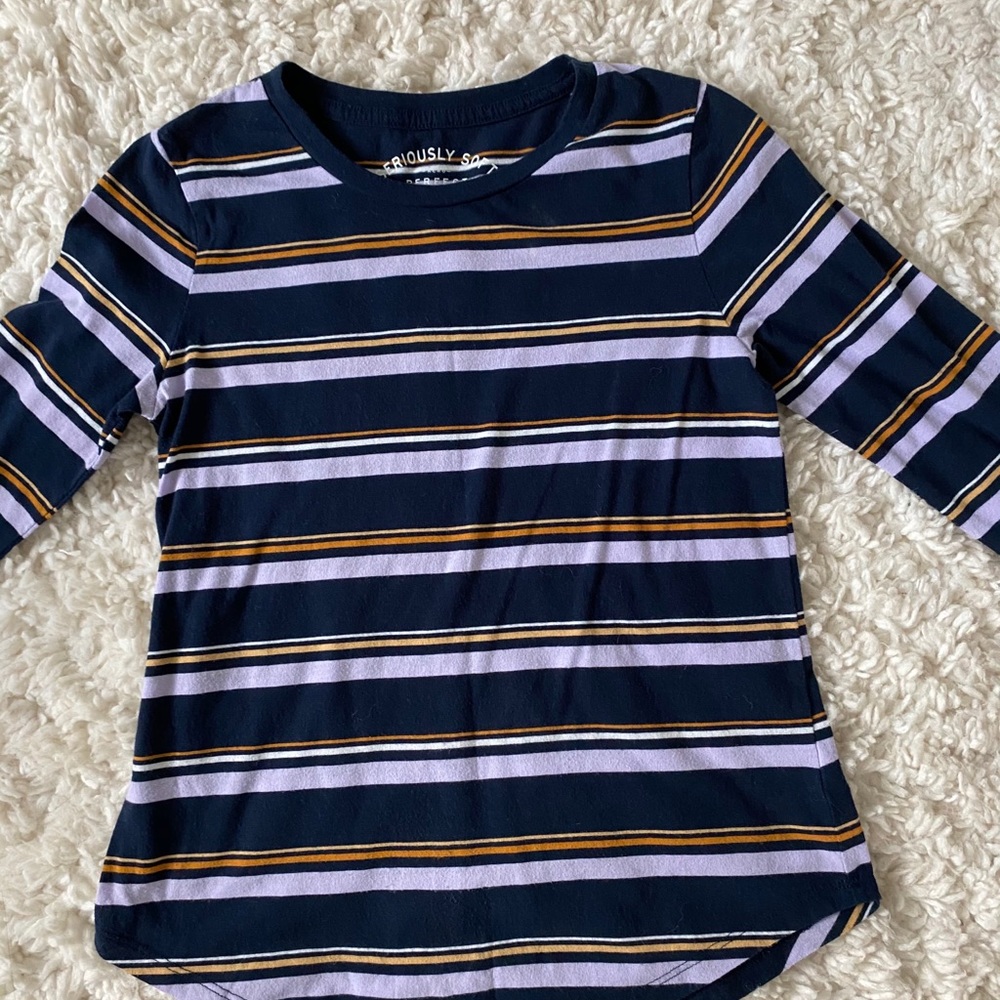 striped comfy long-sleeve